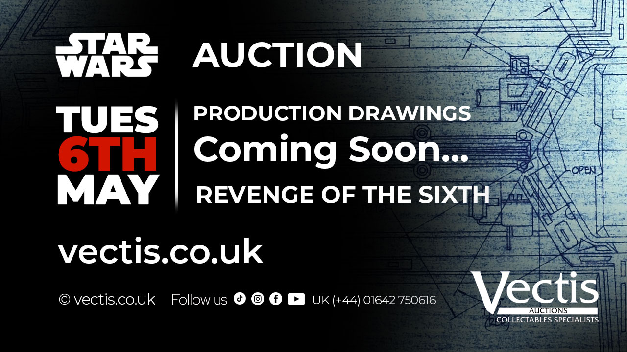 Palitoy Star Wars Drawing plans available on May the 6th ❗