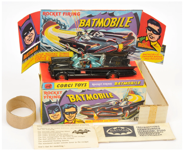 Corgi Toys 267 Batmobile 1st Issue featured on 3rd July ❗
