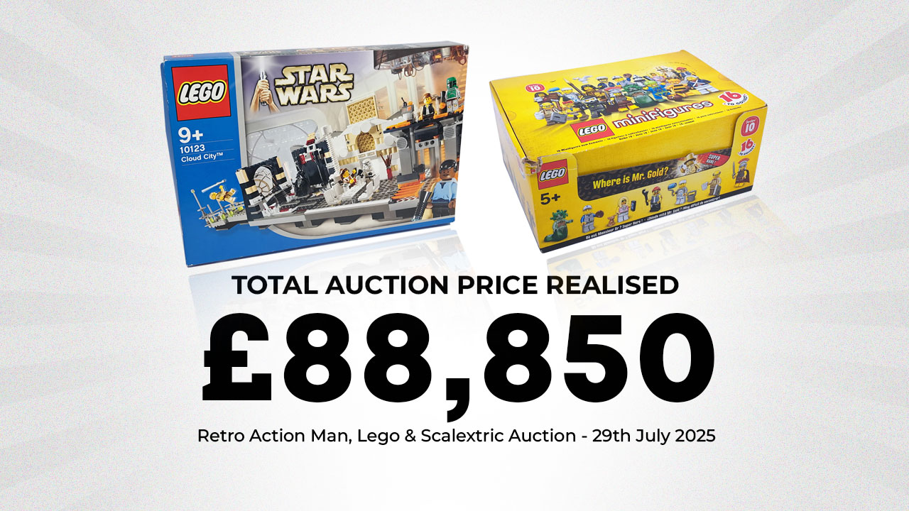 Record Breaking Lego Auction achieves £88,850 ❗